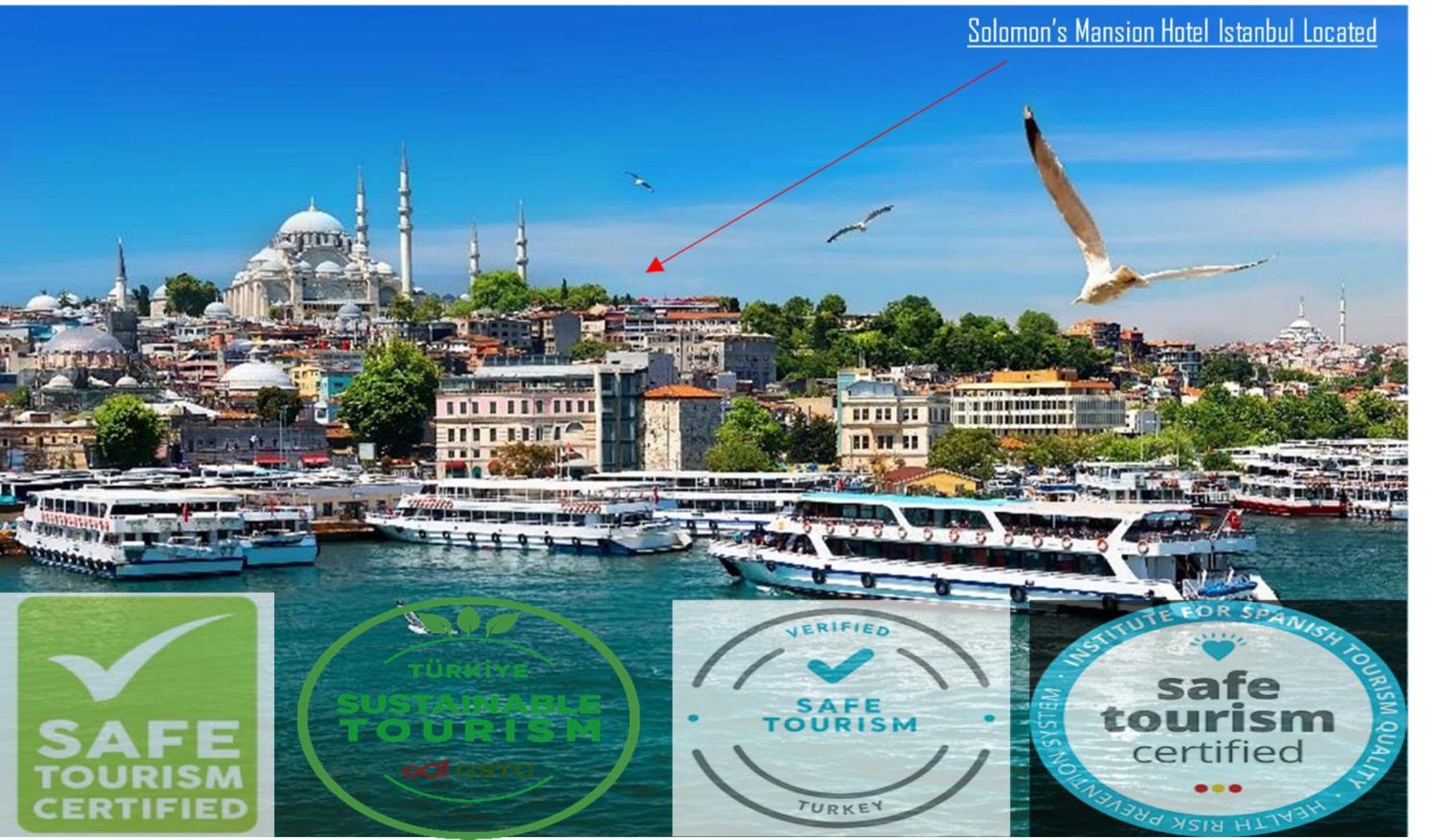 Solomon'S Mansion Hotel Istanbul Exterior foto